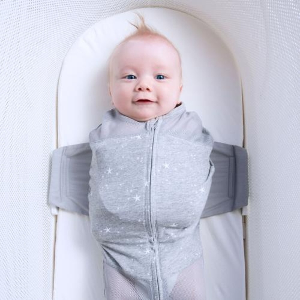 Gray Stars Snoo Sack Size Small EUC